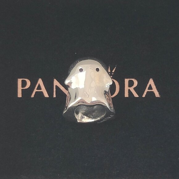 Pandora Boo the Ghost Charm S925 Silver with box - Picture 1 of 5
